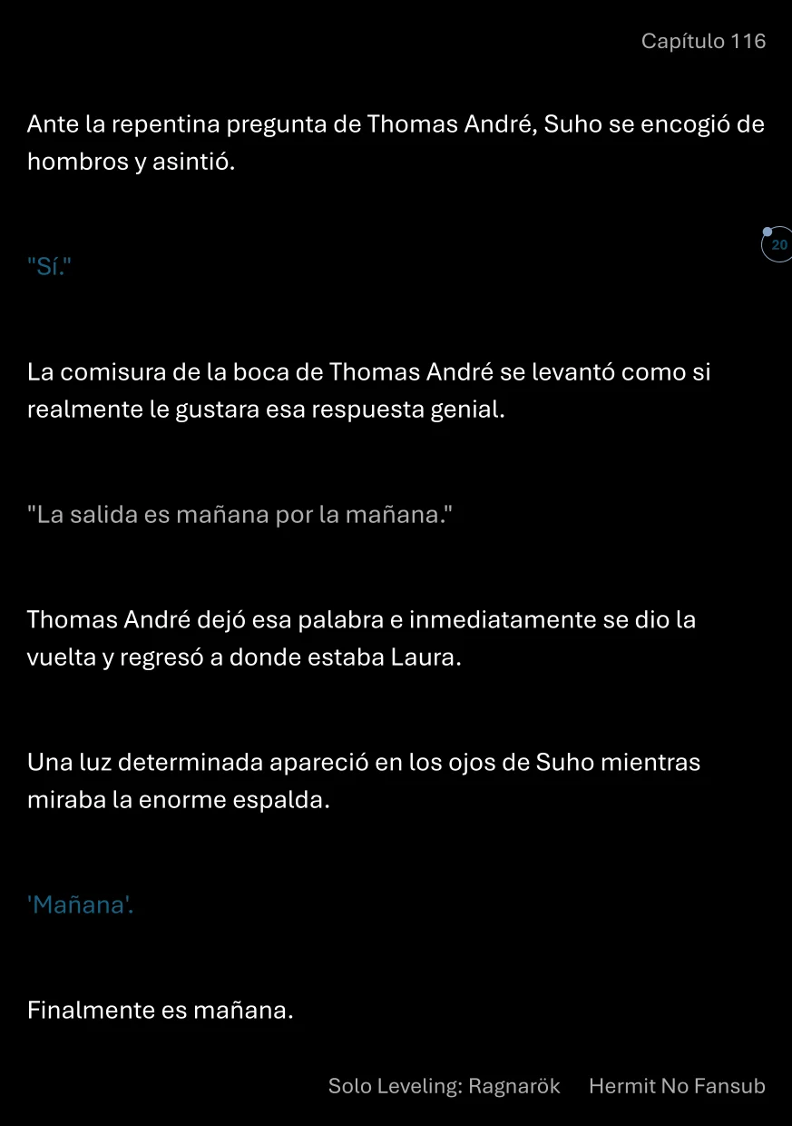 Página 21 del Manga