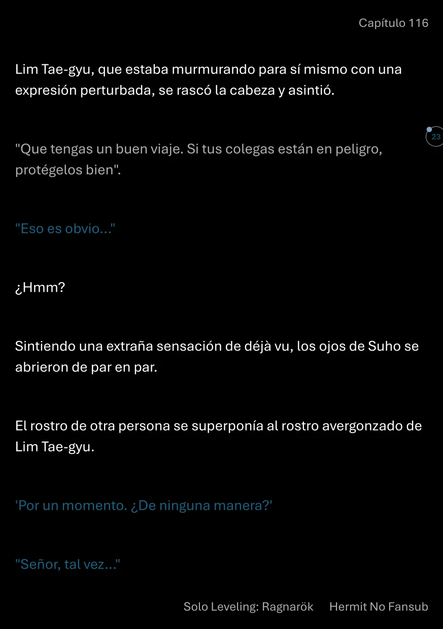 Página 24 del Manga