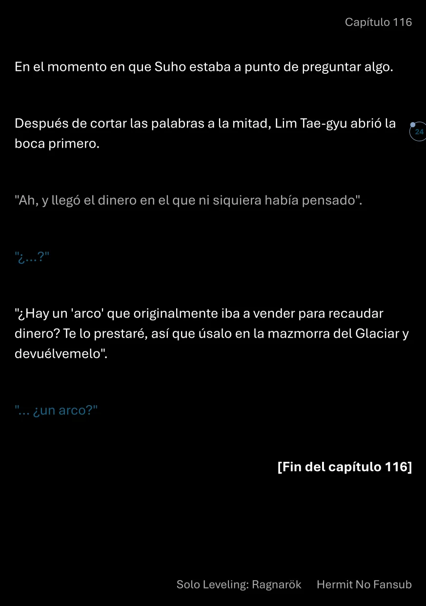 Página 25 del Manga