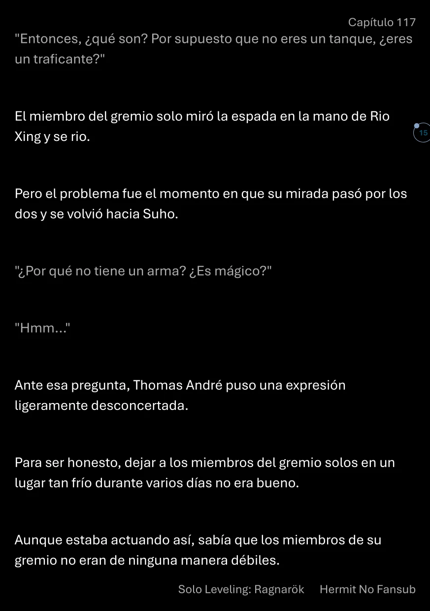 Página 16 del Manga