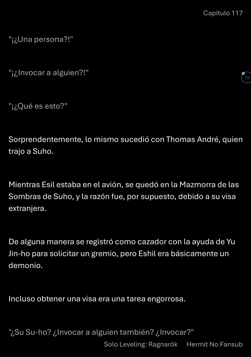 Página 20 del Manga