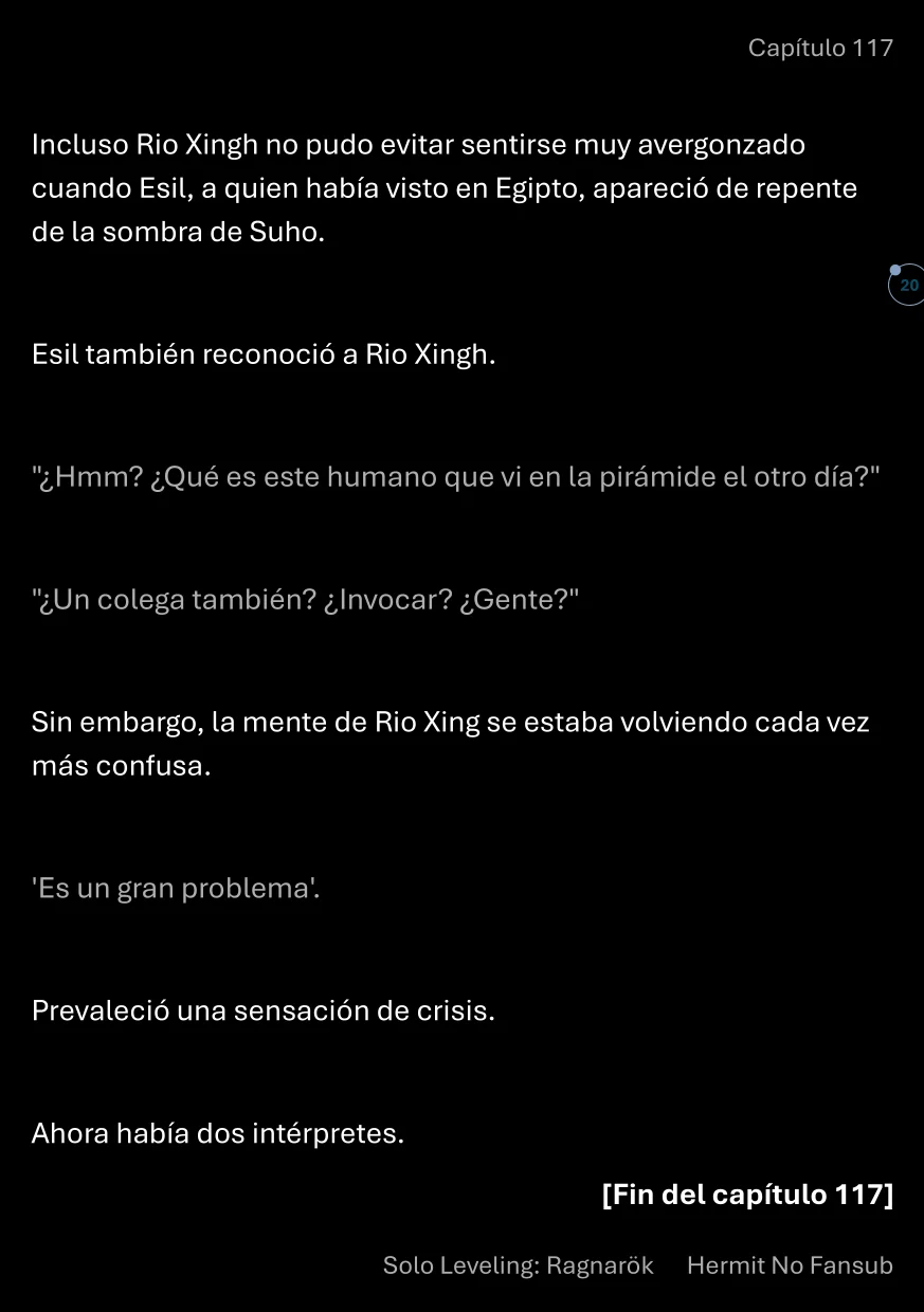 Página 21 del Manga