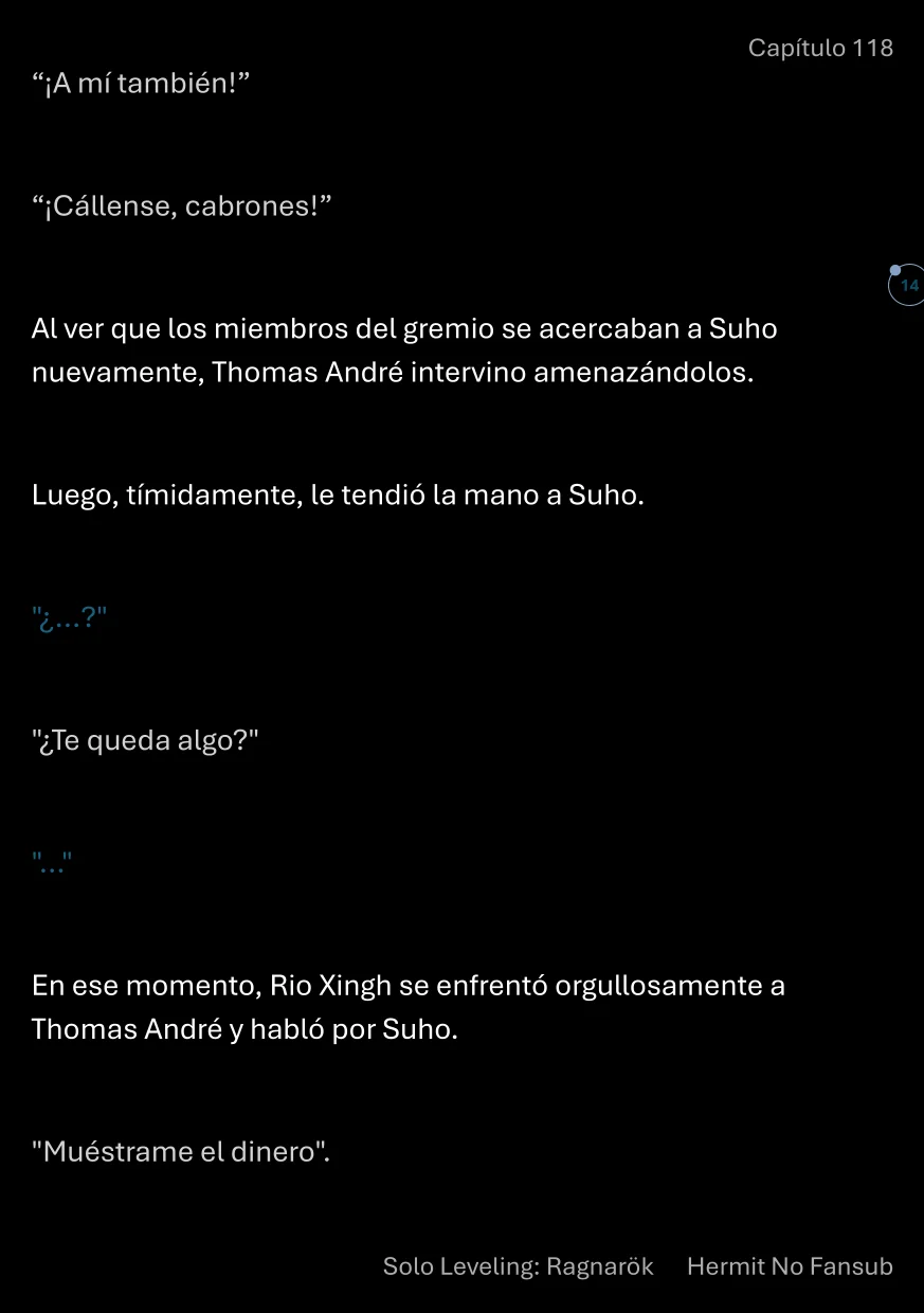 Página 15 del Manga