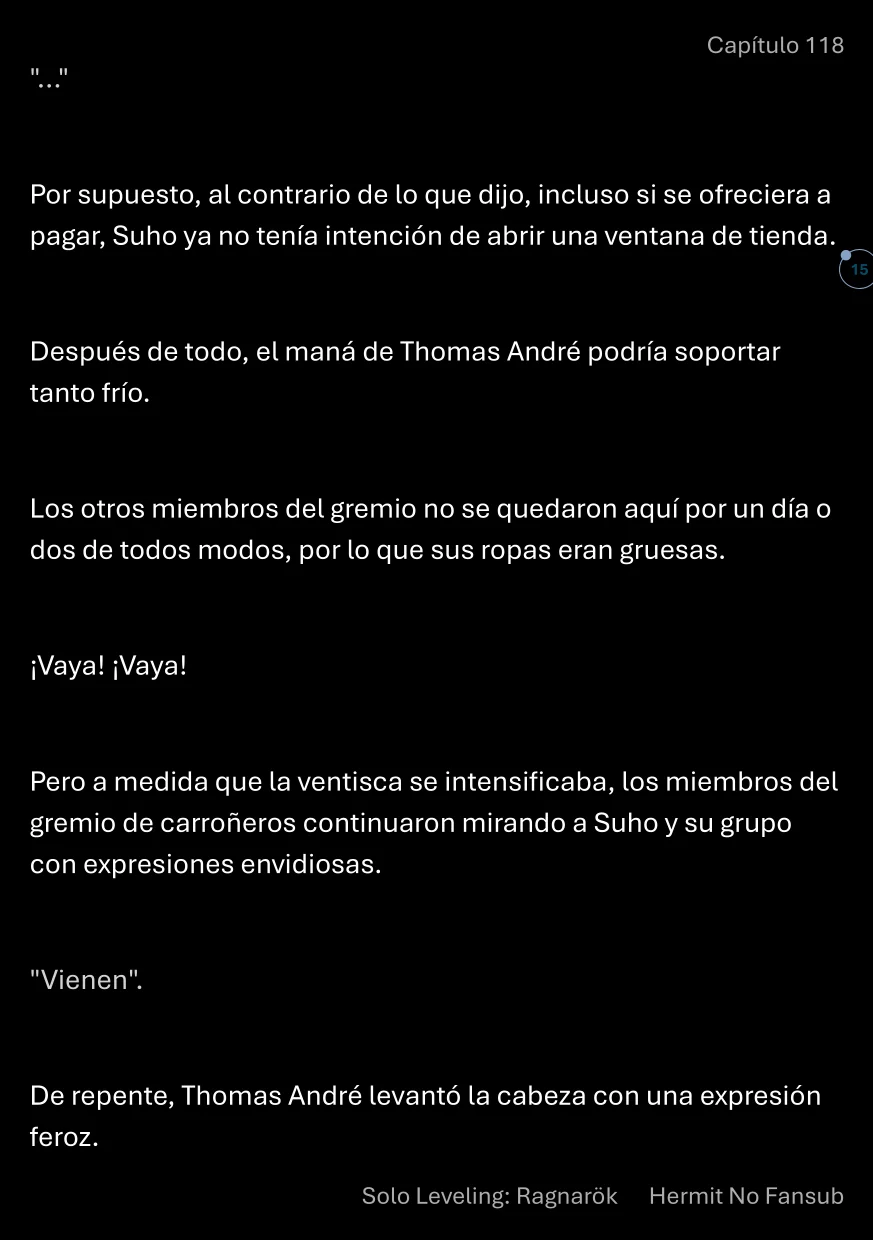 Página 16 del Manga