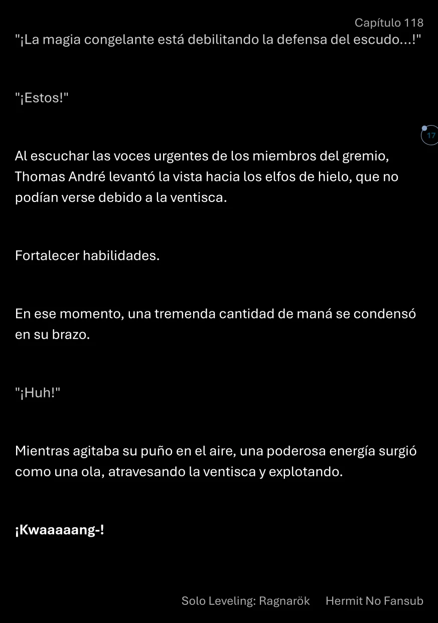 Página 18 del Manga