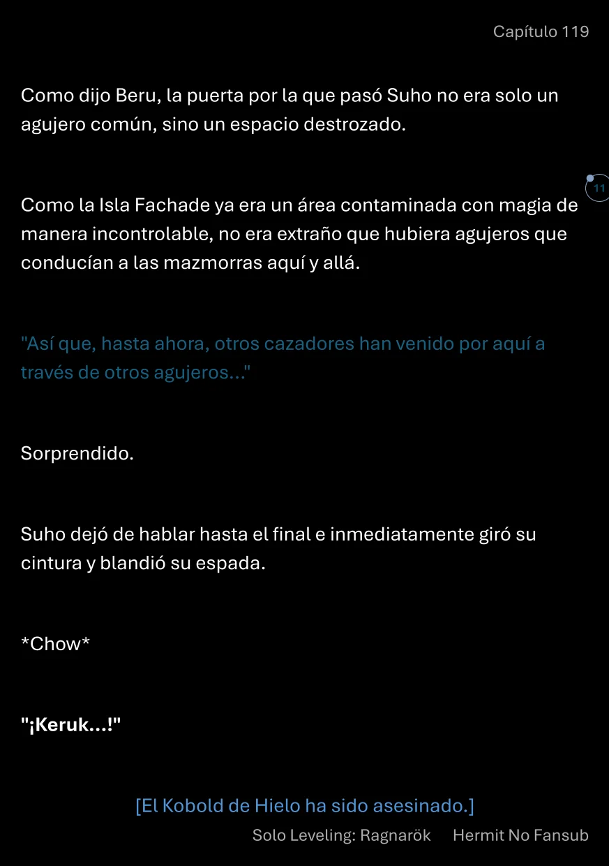 Página 12 del Manga