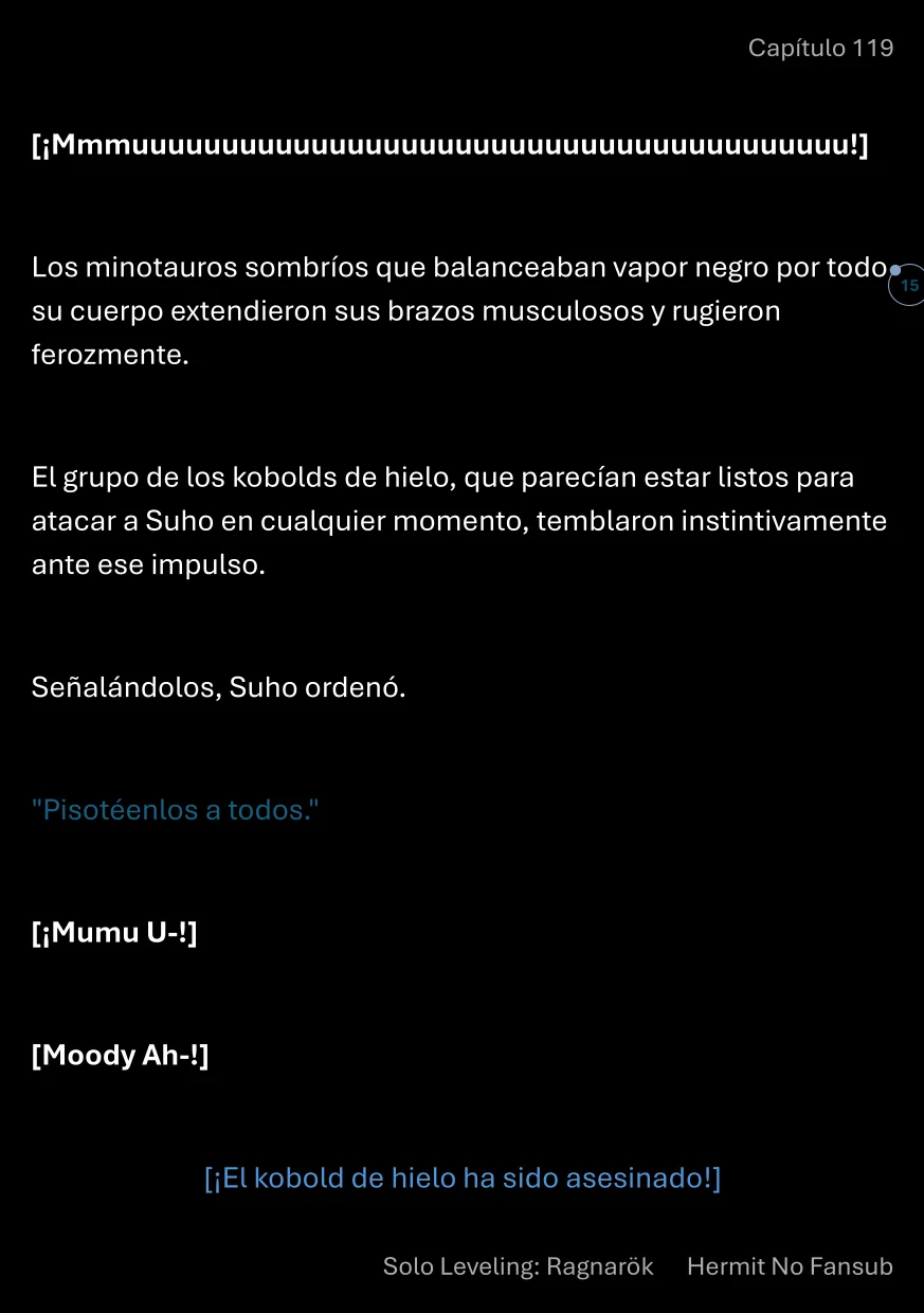 Página 16 del Manga