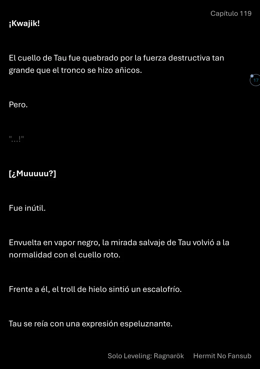 Página 18 del Manga