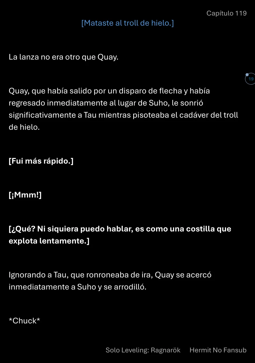 Página 20 del Manga