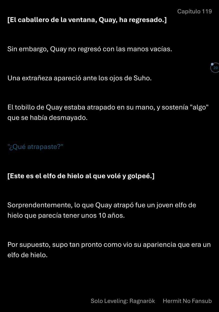 Página 21 del Manga