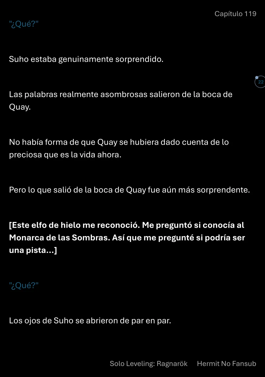 Página 23 del Manga