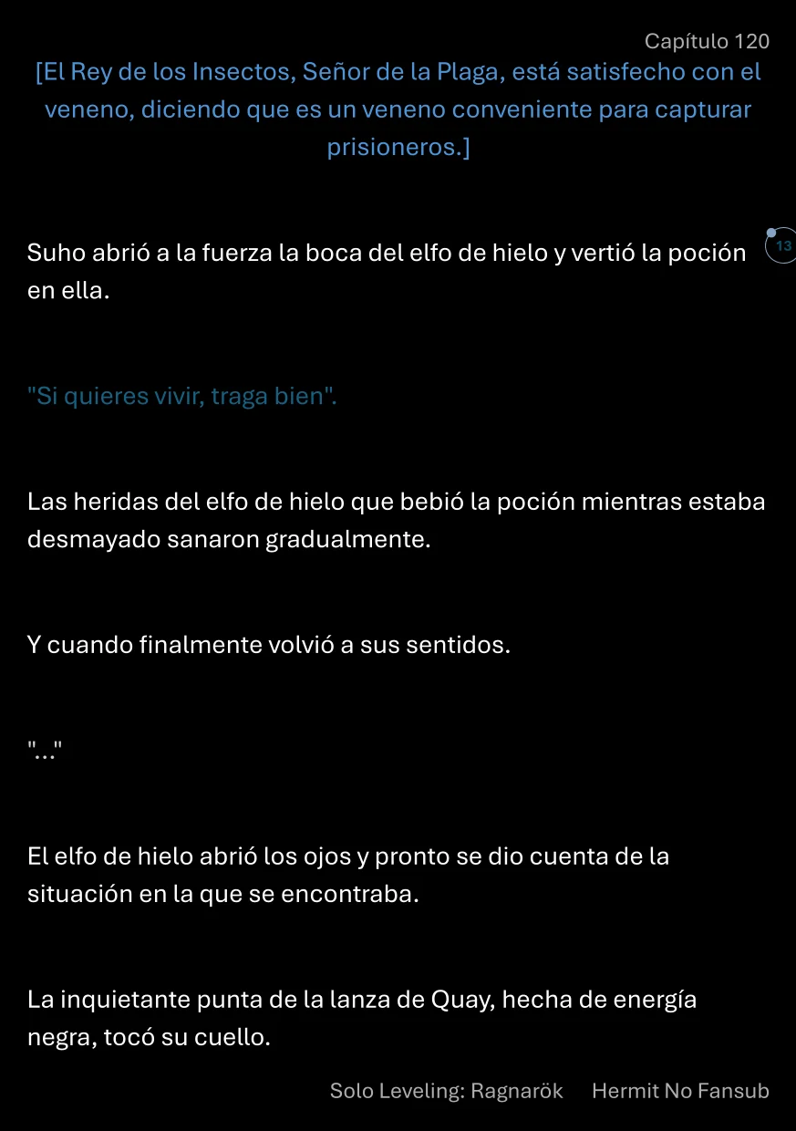 Página 14 del Manga