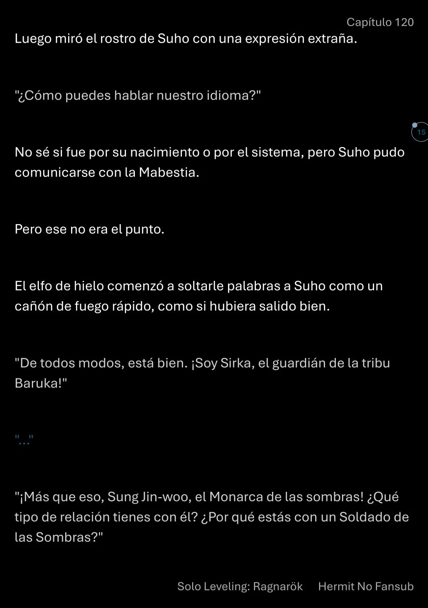 Página 16 del Manga