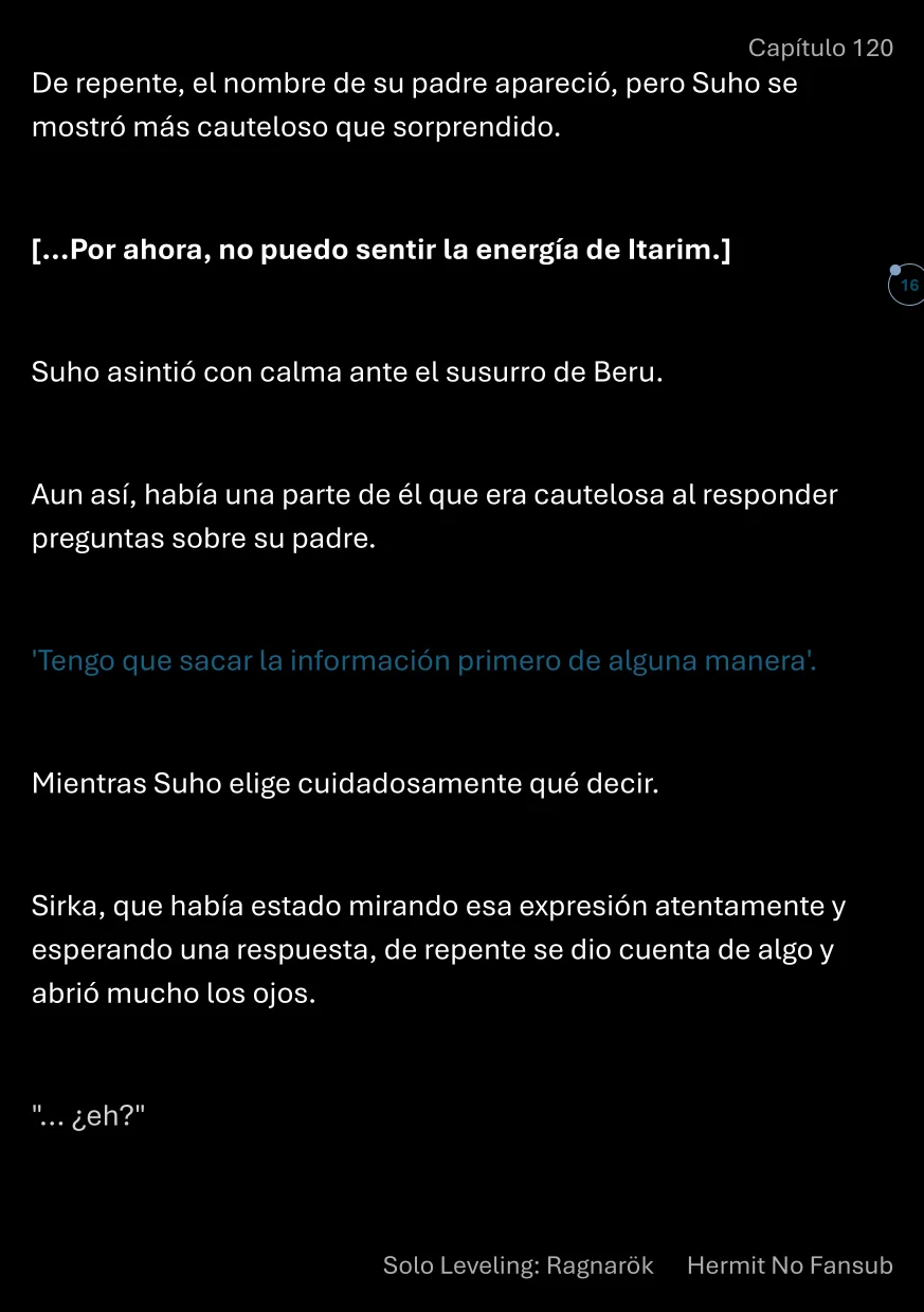 Página 17 del Manga