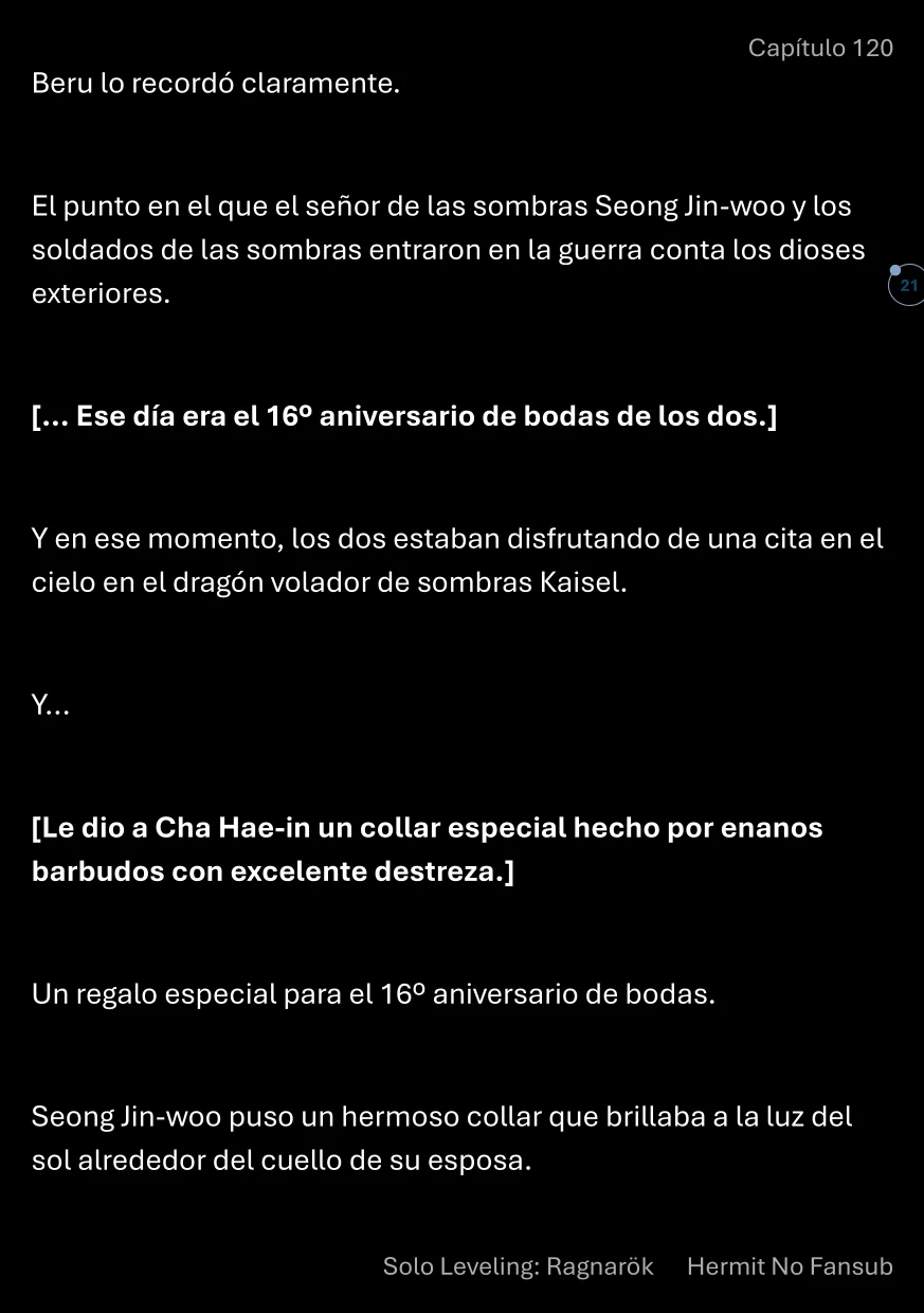 Página 22 del Manga