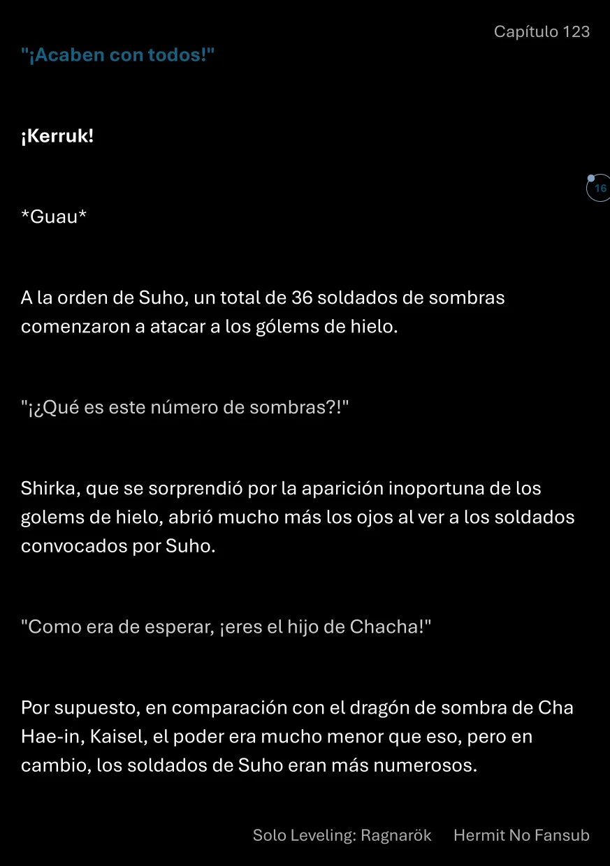 Página 17 del Manga