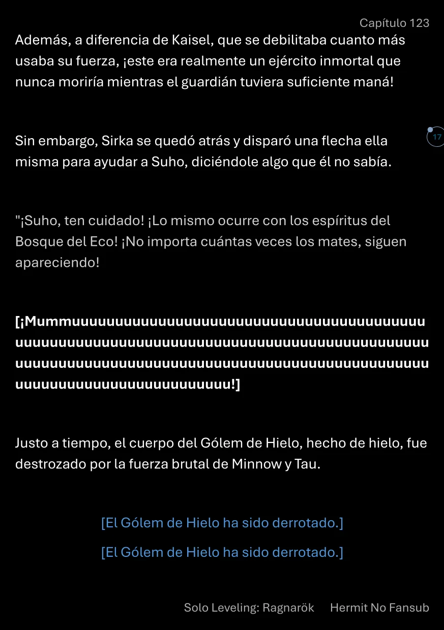 Página 18 del Manga