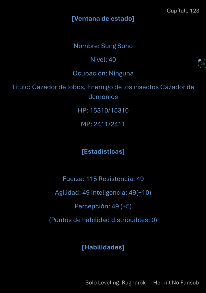 Página 21 del Manga