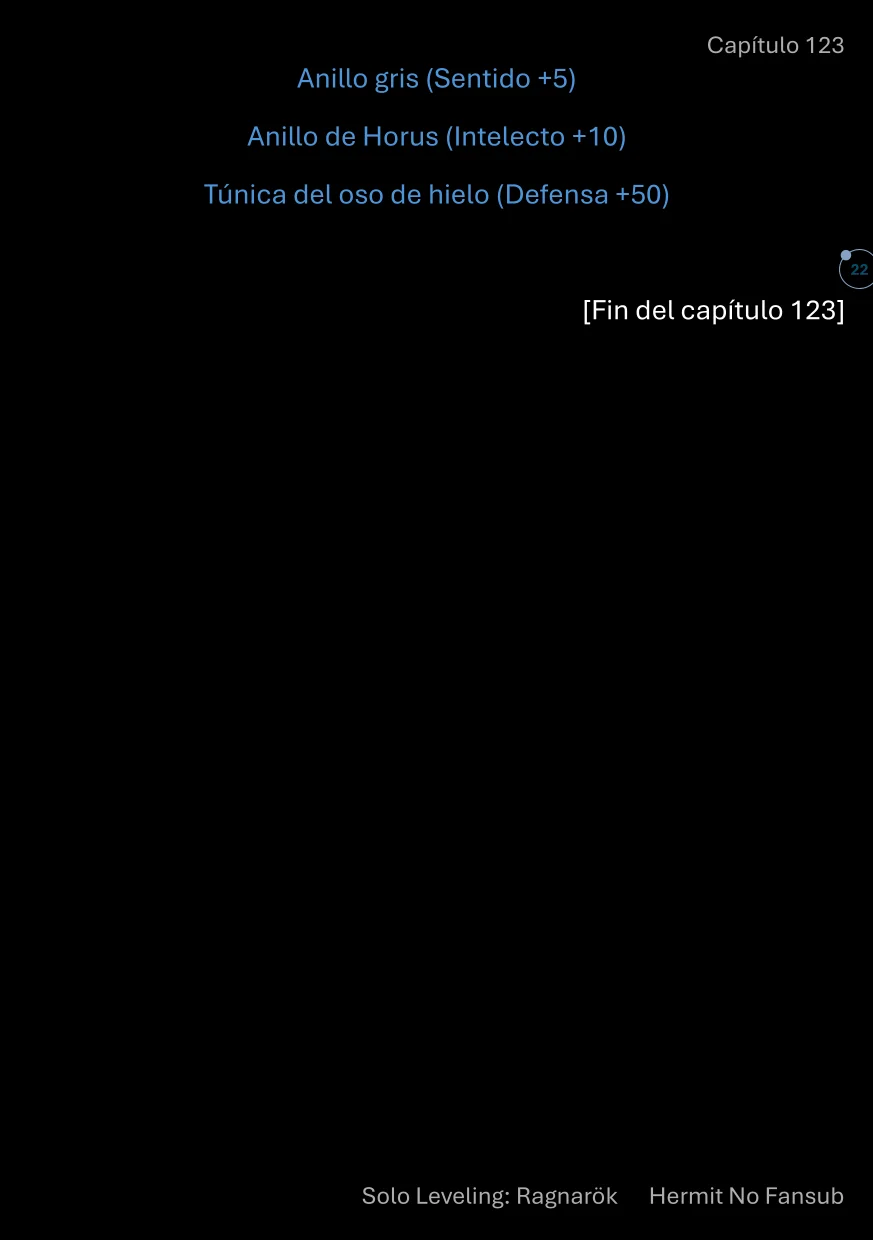 Página 23 del Manga