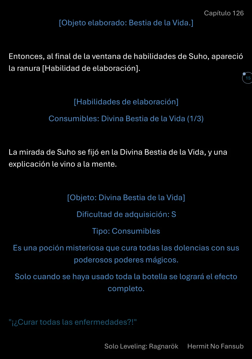 Página 16 del Manga