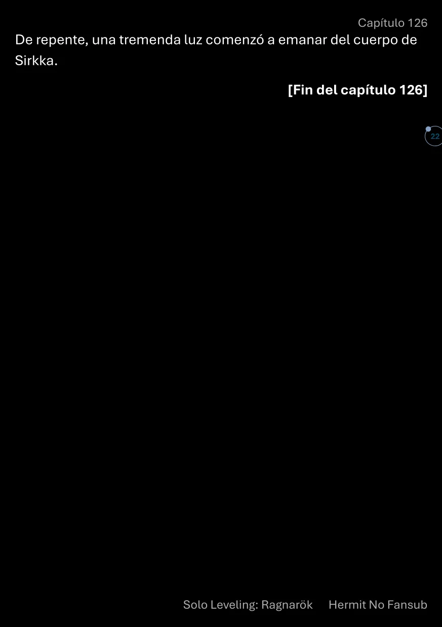 Página 23 del Manga