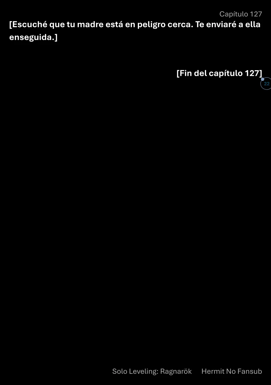 Página 23 del Manga