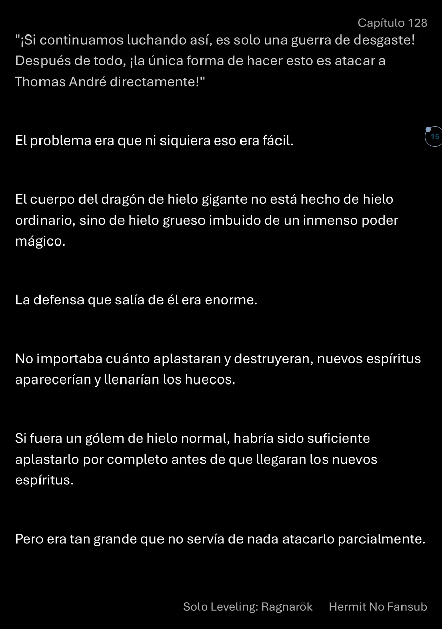 Página 16 del Manga