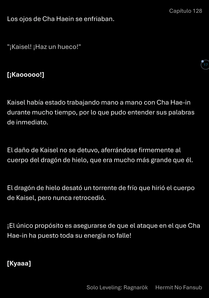 Página 18 del Manga