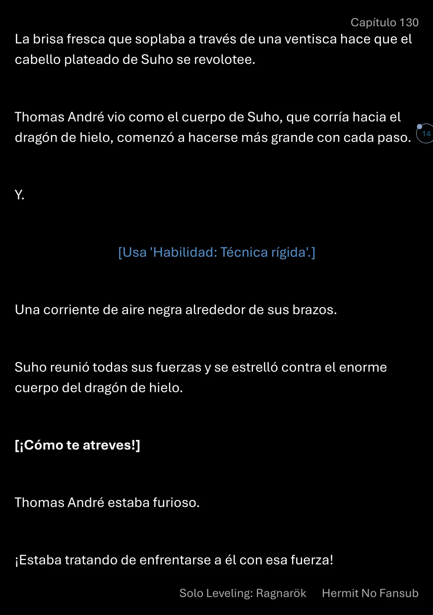 Página 15 del Manga