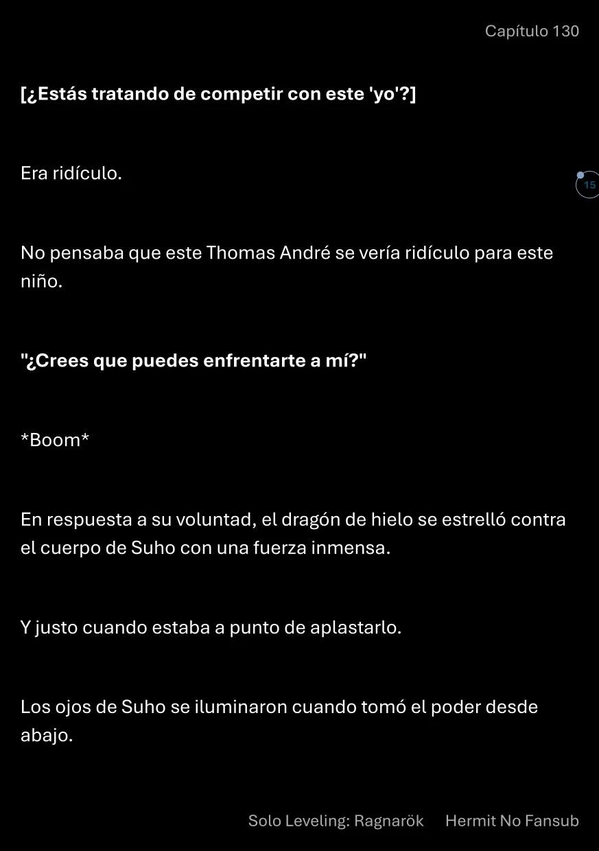 Página 16 del Manga