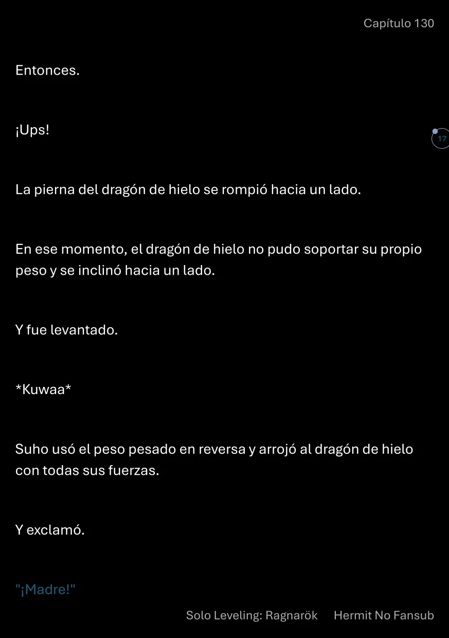 Página 18 del Manga