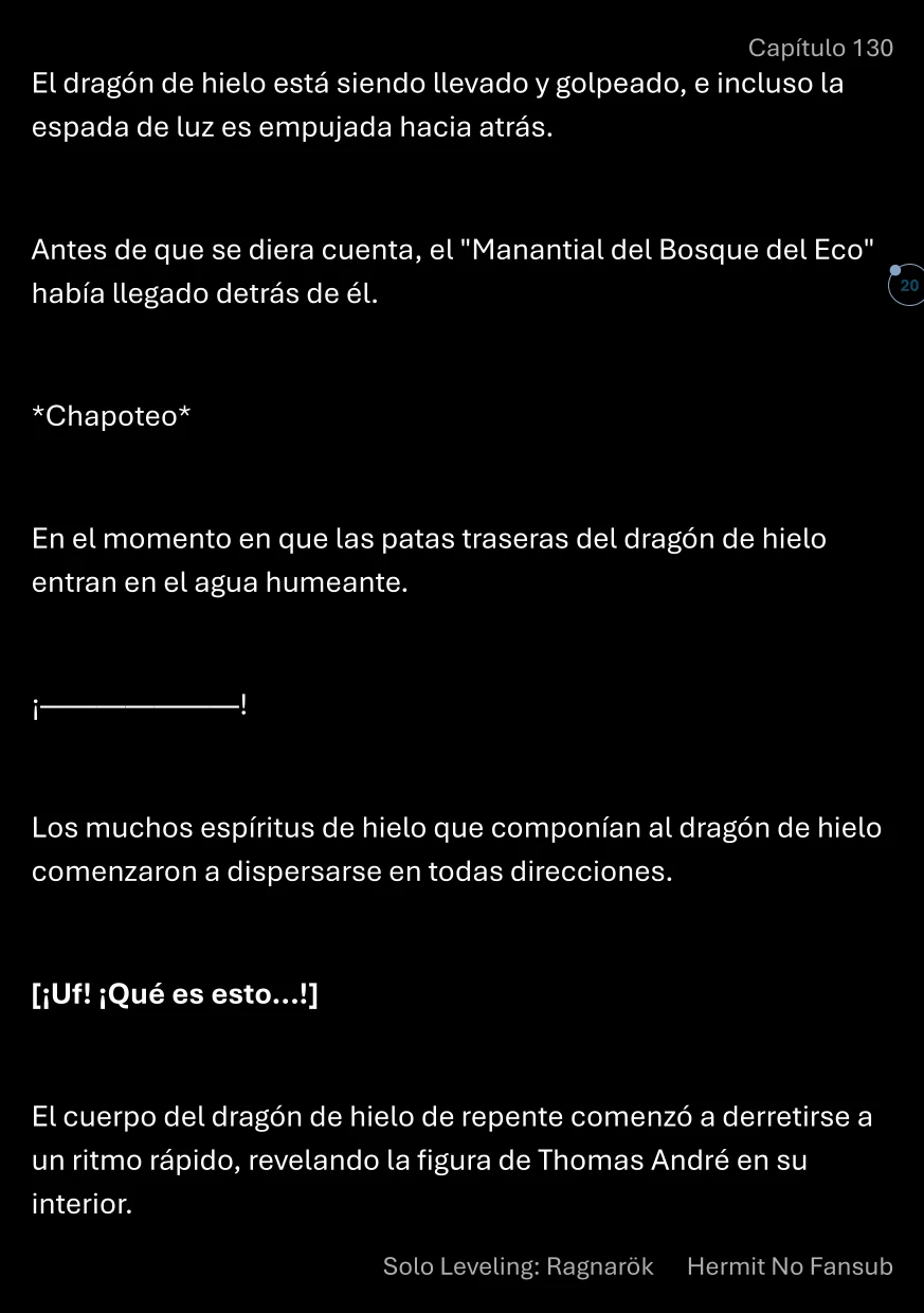 Página 21 del Manga