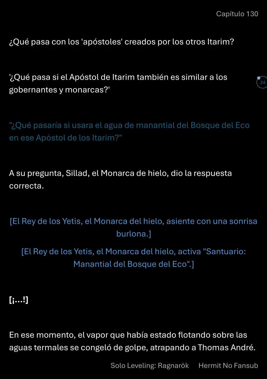 Página 25 del Manga