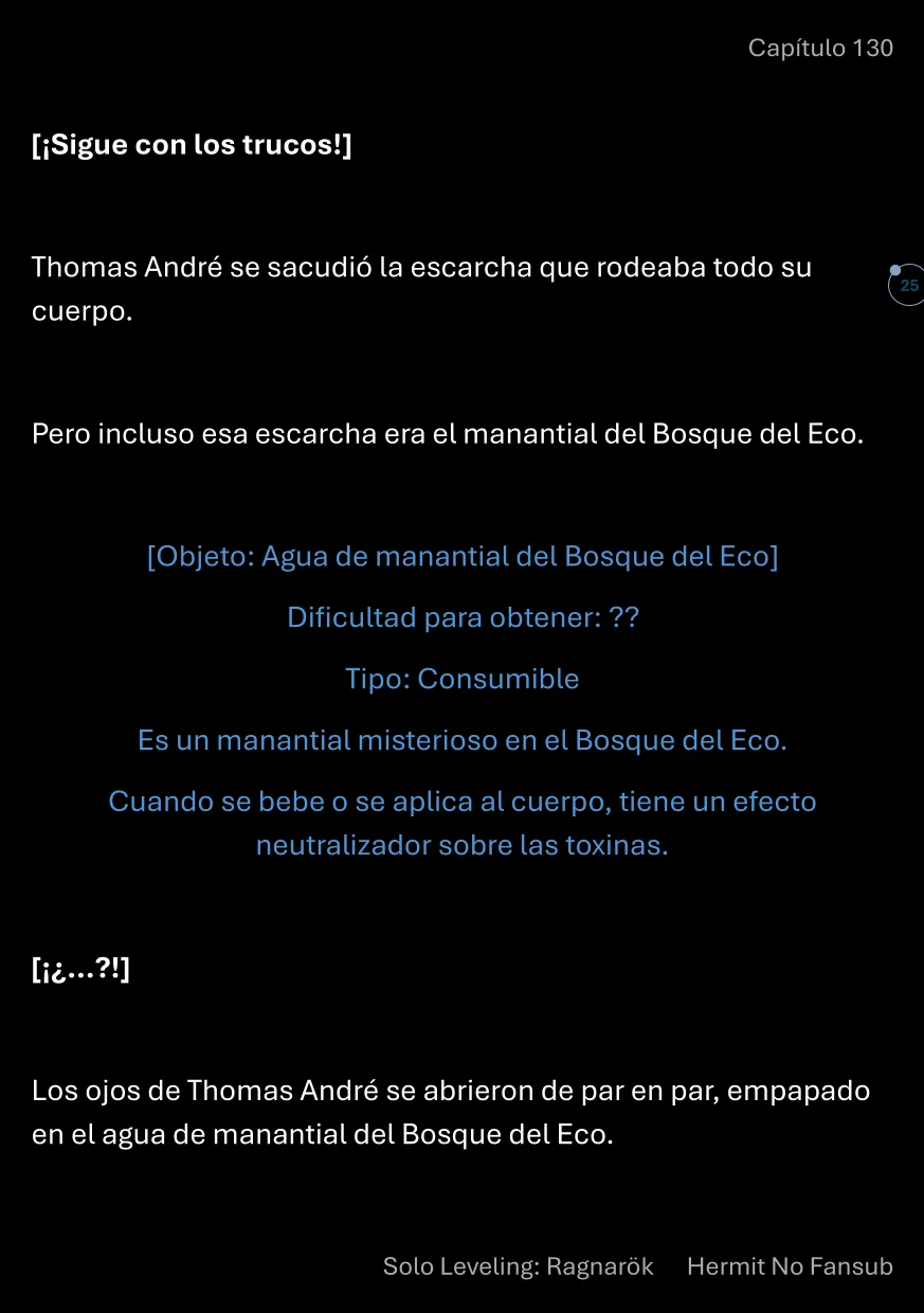 Página 26 del Manga