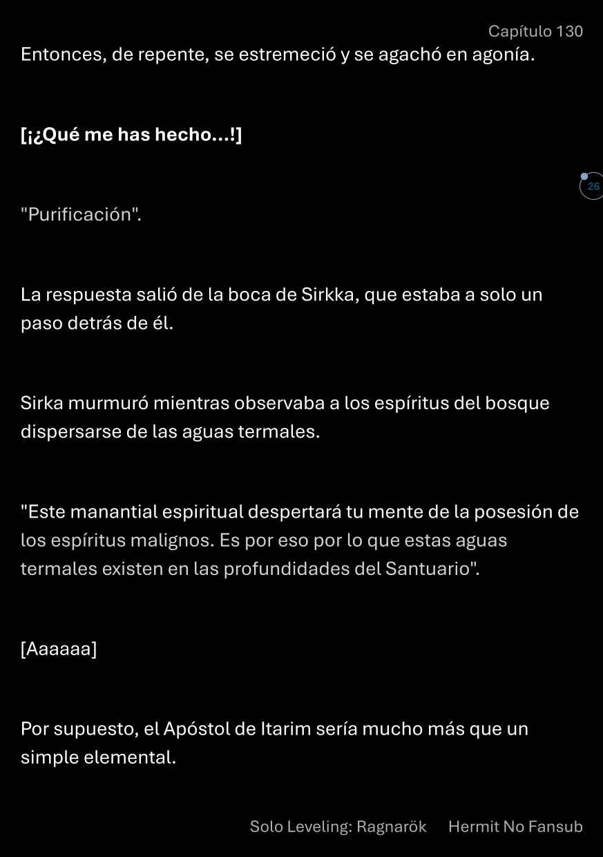 Página 27 del Manga