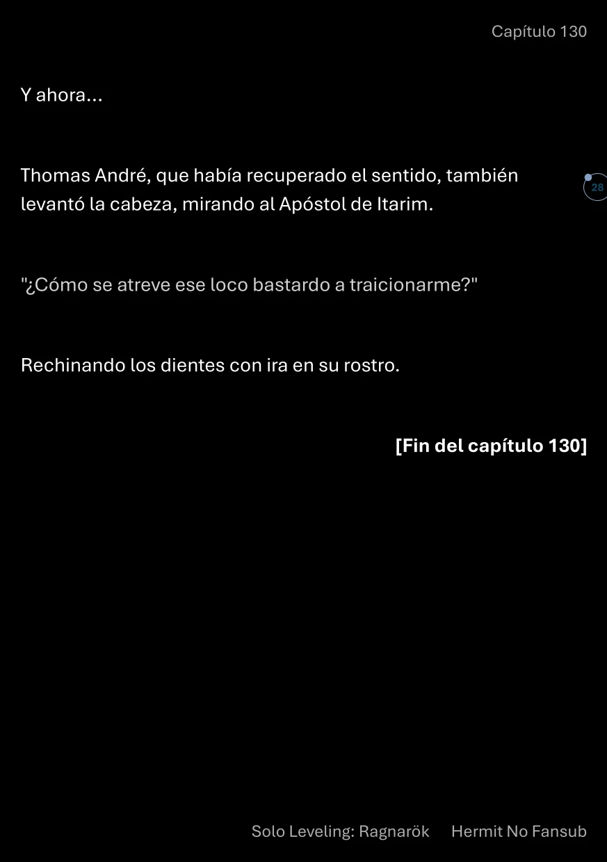 Página 29 del Manga