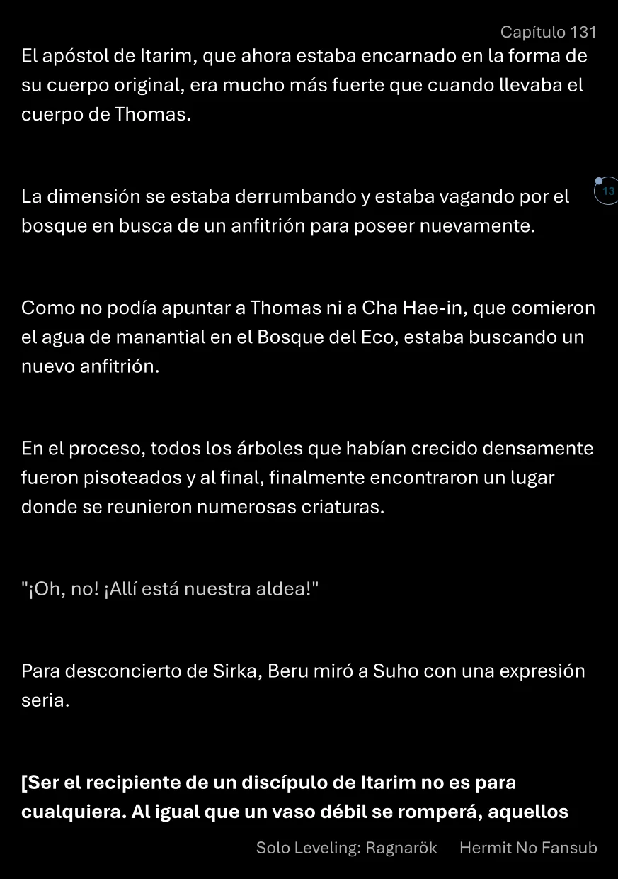 Página 14 del Manga