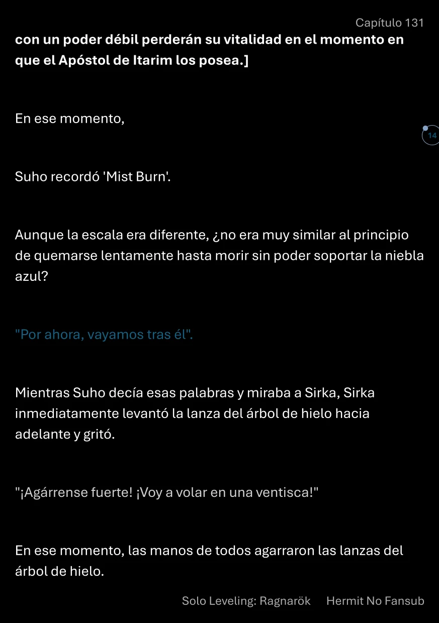 Página 15 del Manga