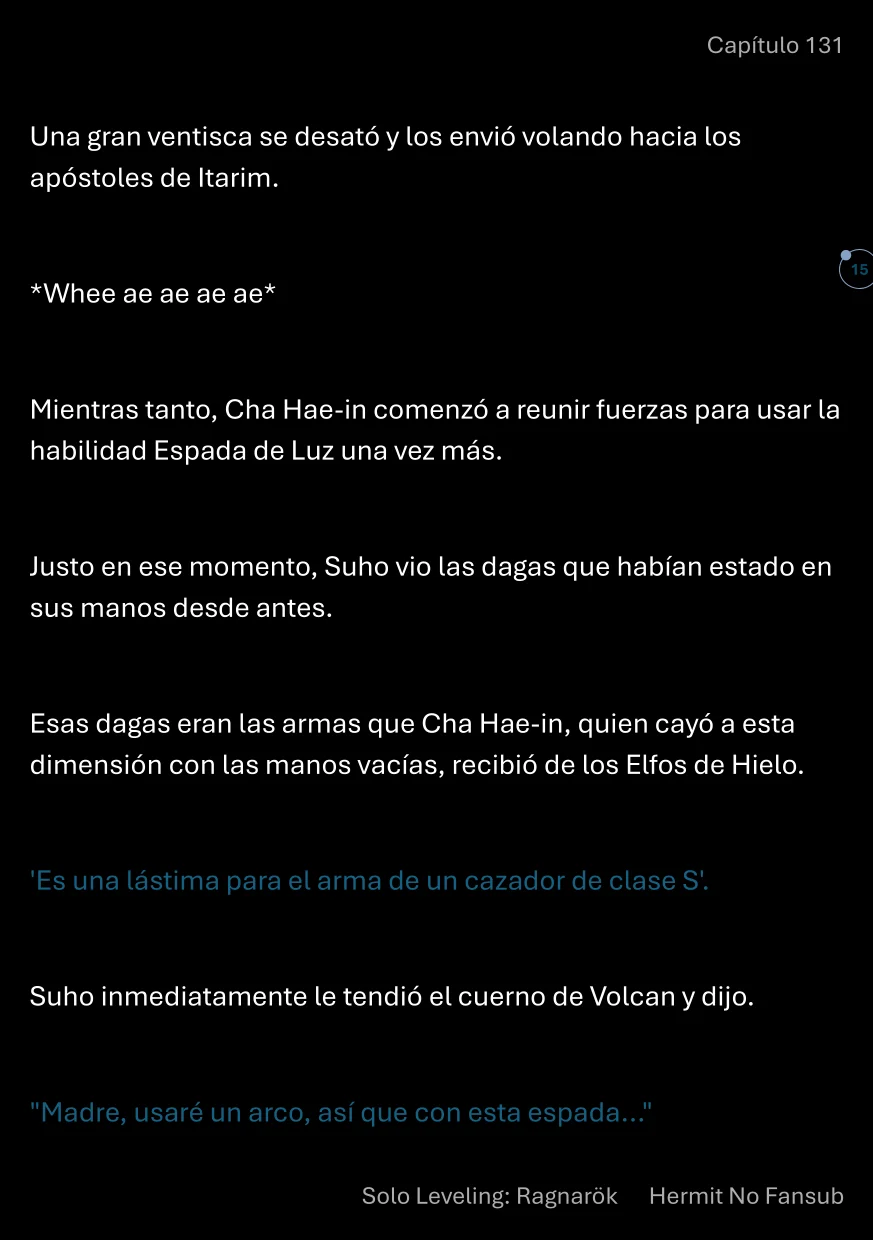 Página 16 del Manga