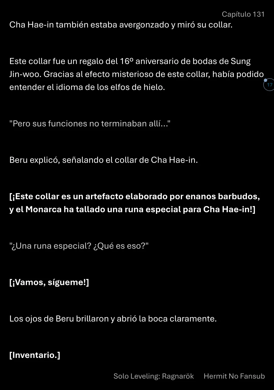 Página 18 del Manga