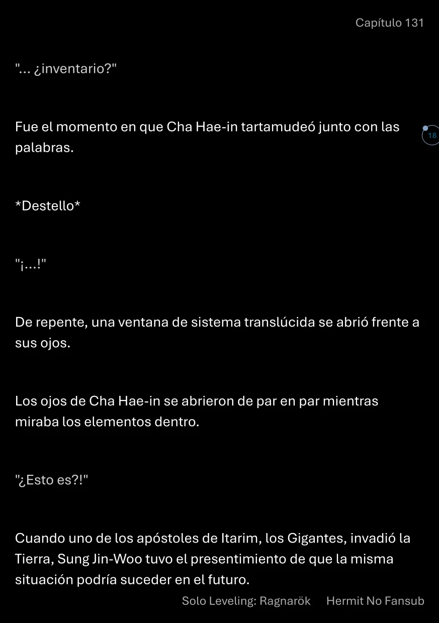 Página 19 del Manga