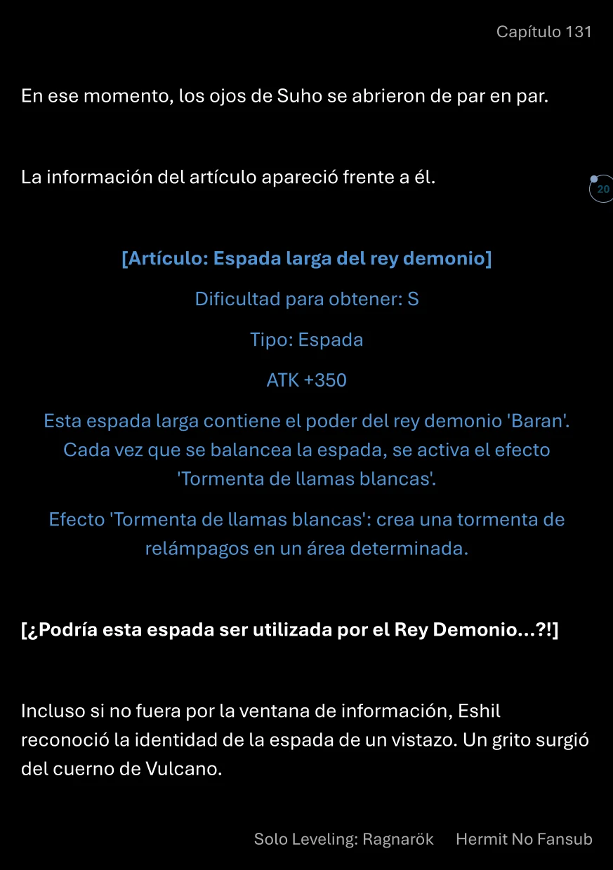 Página 21 del Manga