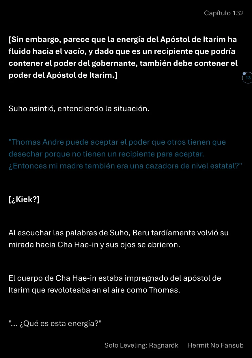 Página 14 del Manga