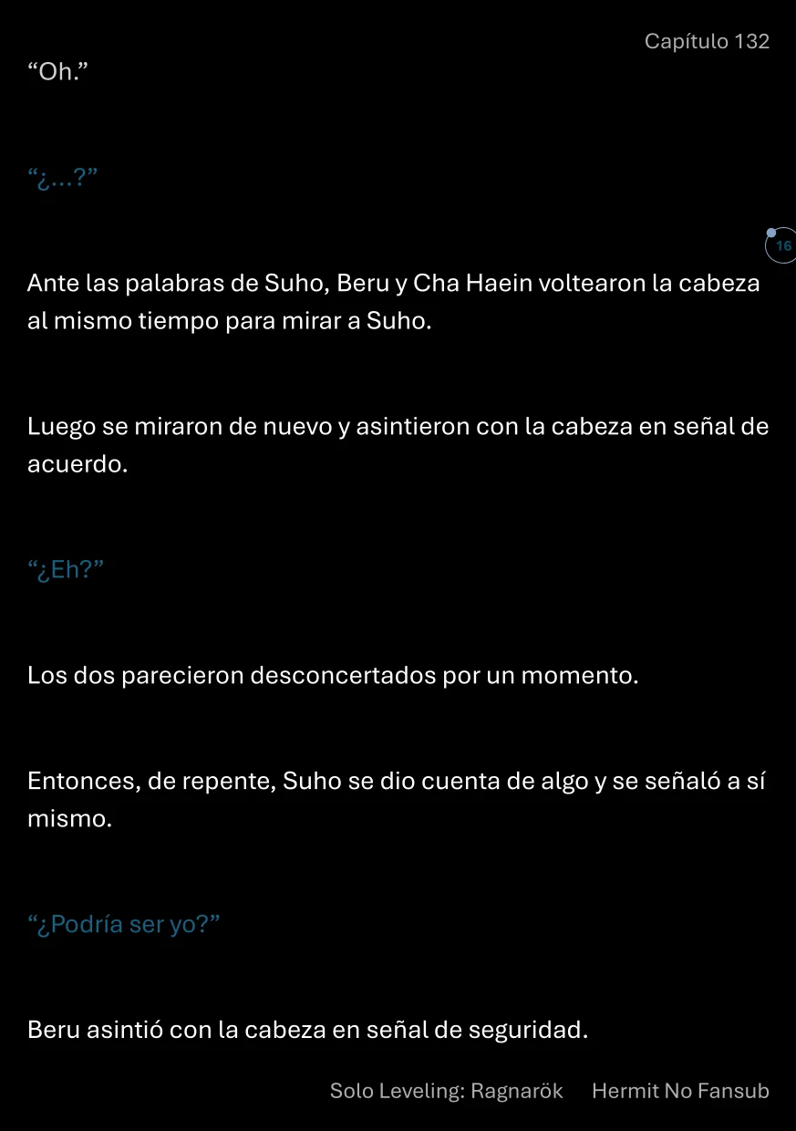 Página 17 del Manga