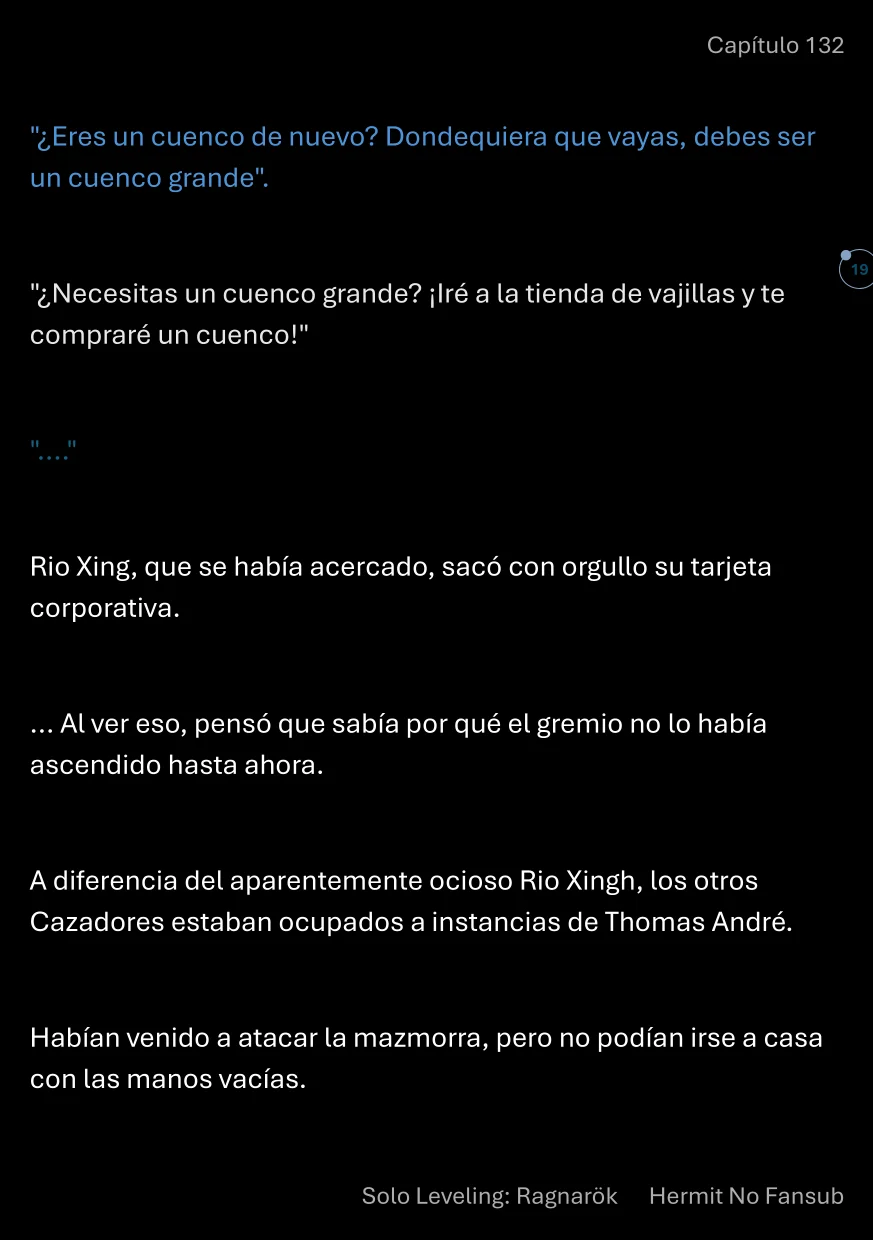 Página 20 del Manga