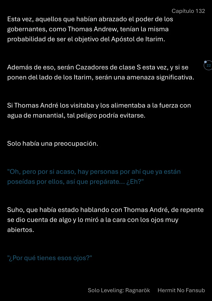 Página 23 del Manga