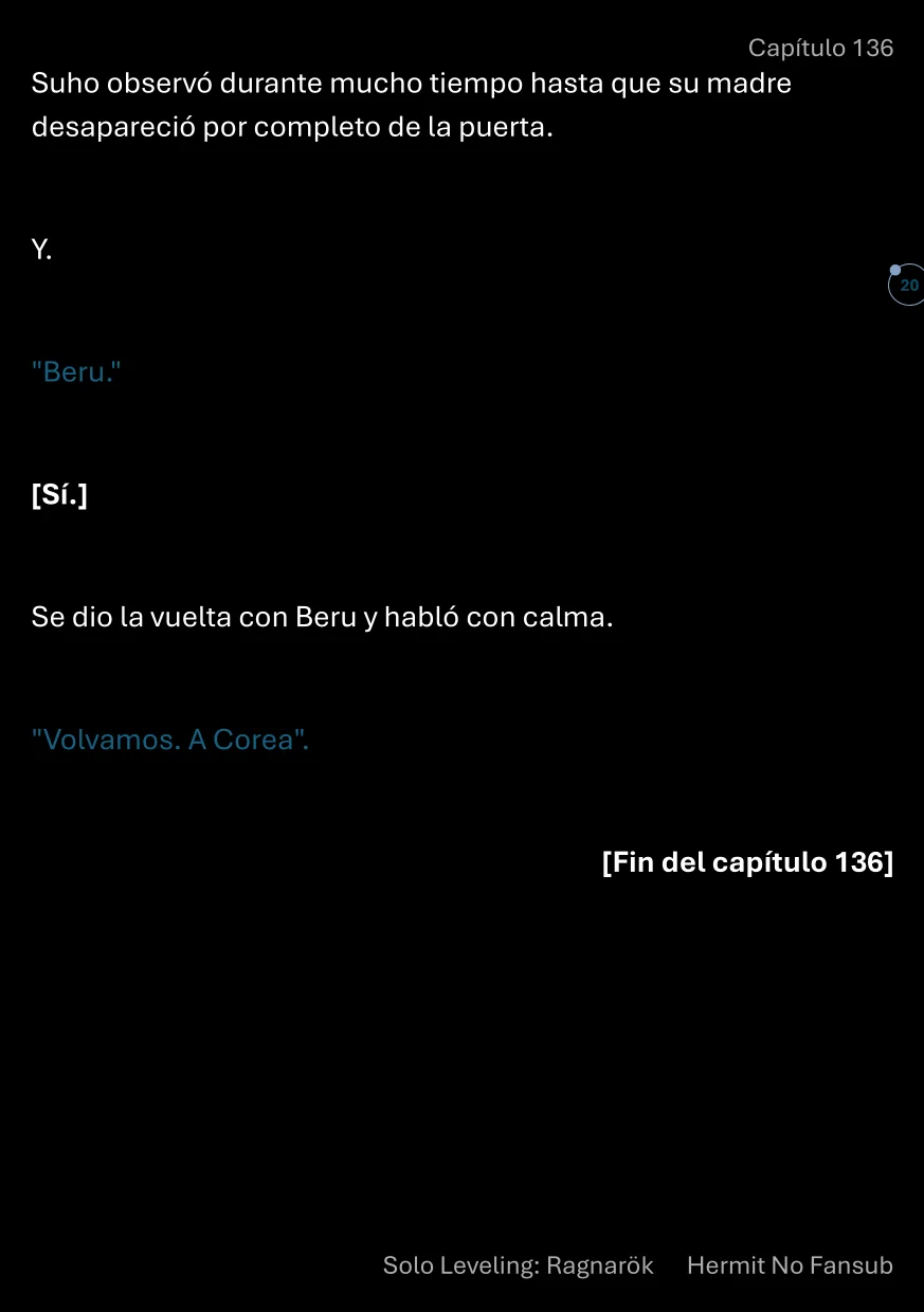 Página 21 del Manga