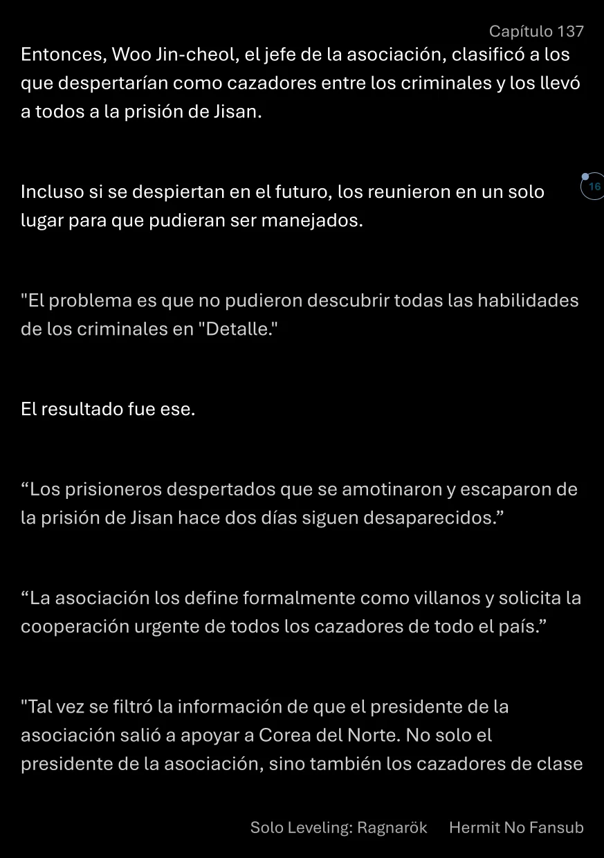 Página 17 del Manga