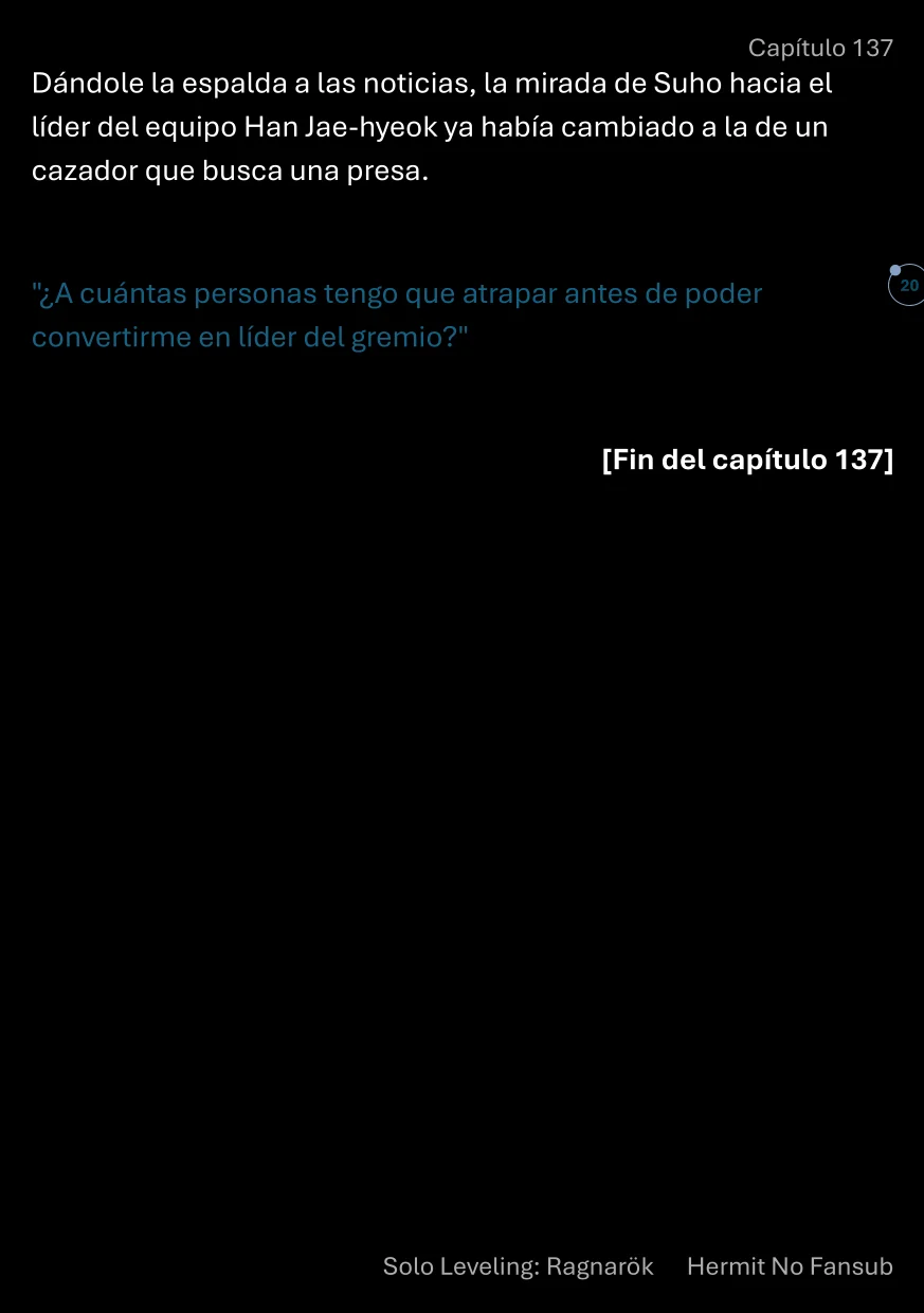 Página 21 del Manga