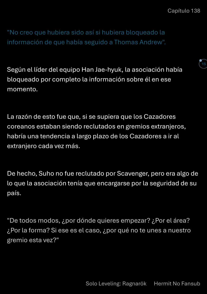 Página 16 del Manga